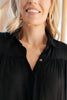 Professionally Casual Top in Black