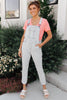 Railroad Stripe Overalls