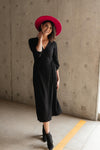 Reckless Abandon Dress In Black