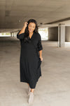 Reckless Abandon Dress In Black