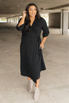 Reckless Abandon Dress In Black