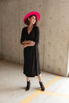 Reckless Abandon Dress In Black