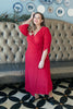Reckless Abandon Dress In Red