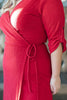 Reckless Abandon Dress In Red