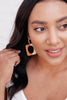 Retro Color Block Wooden Hoops