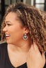 Rhinestone Art Deco Statement Earrings