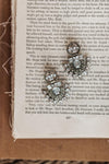 Rhinestone Art Deco Statement Earrings