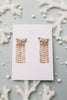 Rhinestone Fringe Earrings