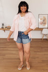 Riverside Button Up in Pink