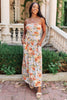 Romantic Roses Maxi Dress in Lavender