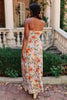 Romantic Roses Maxi Dress in Lavender