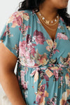 Royal Court Maxi Dress in Jade
