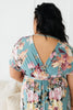 Royal Court Maxi Dress in Jade