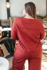 Ruffly Rust Top