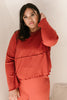 Ruffly Rust Top