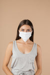 Save Face Cover In White