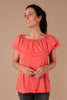 Sexy Señorita Off-Shoulder Top In Pink