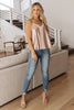 Shine Bright Tank in Champagne