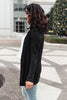 Sienna Sweater Knit Cardigan in Black
