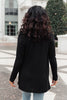 Sienna Sweater Knit Cardigan in Black