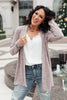 Sienna Sweater knit Cardigan In Light Blush