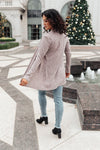 Sienna Sweater knit Cardigan In Light Blush