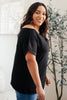 Sightseeing Top in Black