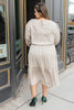 Simply Satin Dove Colored Dress