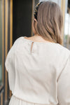 Simply Satin Dove Colored Dress