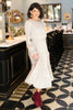 Simply Satin Dove Colored Dress