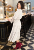 Simply Satin Dove Colored Dress