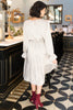 Simply Satin Dove Colored Dress