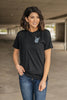 Skull Hand Embroidered Tee