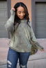 Slouchy Sleeve Top in Olive