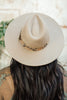 Panama Snakeskin Detail Hat