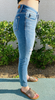 Piper - Judy Blue Mid-Rise Skinny Destroyed Hem