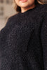 Snuggle Up Sweater in Black