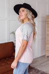 Spotted Trim Top