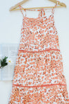 Spotty Coverage Tiered Dress