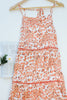 Spotty Coverage Tiered Dress
