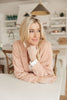Start The Trend Cardigan in Blush