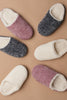 She'll Never Wear Shoes Again Chenille Slippers In Pink