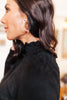 Stylin Girl Turtleneck in Black