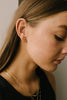 Subtle Holiday Feels Small Stud Earrings in Gold