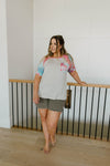 Summer Sun Raglan Top