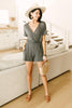 Surplice Shadow Romper