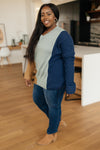 A Sweater With Colors in Mint