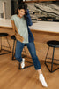 A Sweater With Colors in Mint