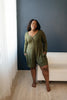Sweet Dreams Romper in Olive