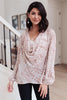 Take Flight Cowl Neck Top